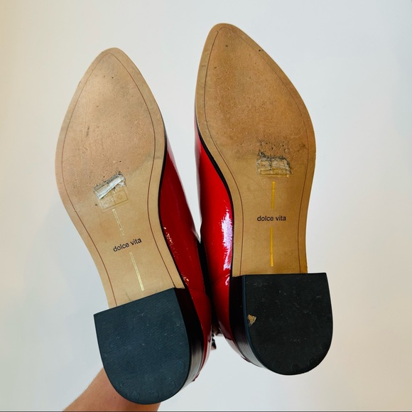 Red Leather Chelsea Boot - Picture 4 of 5